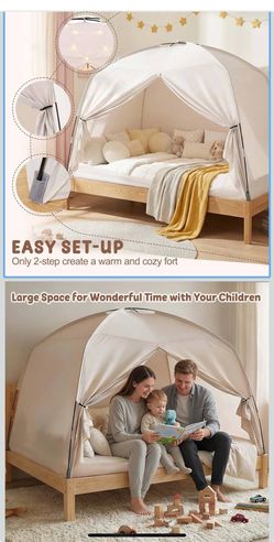 Twin bed tent With Lights