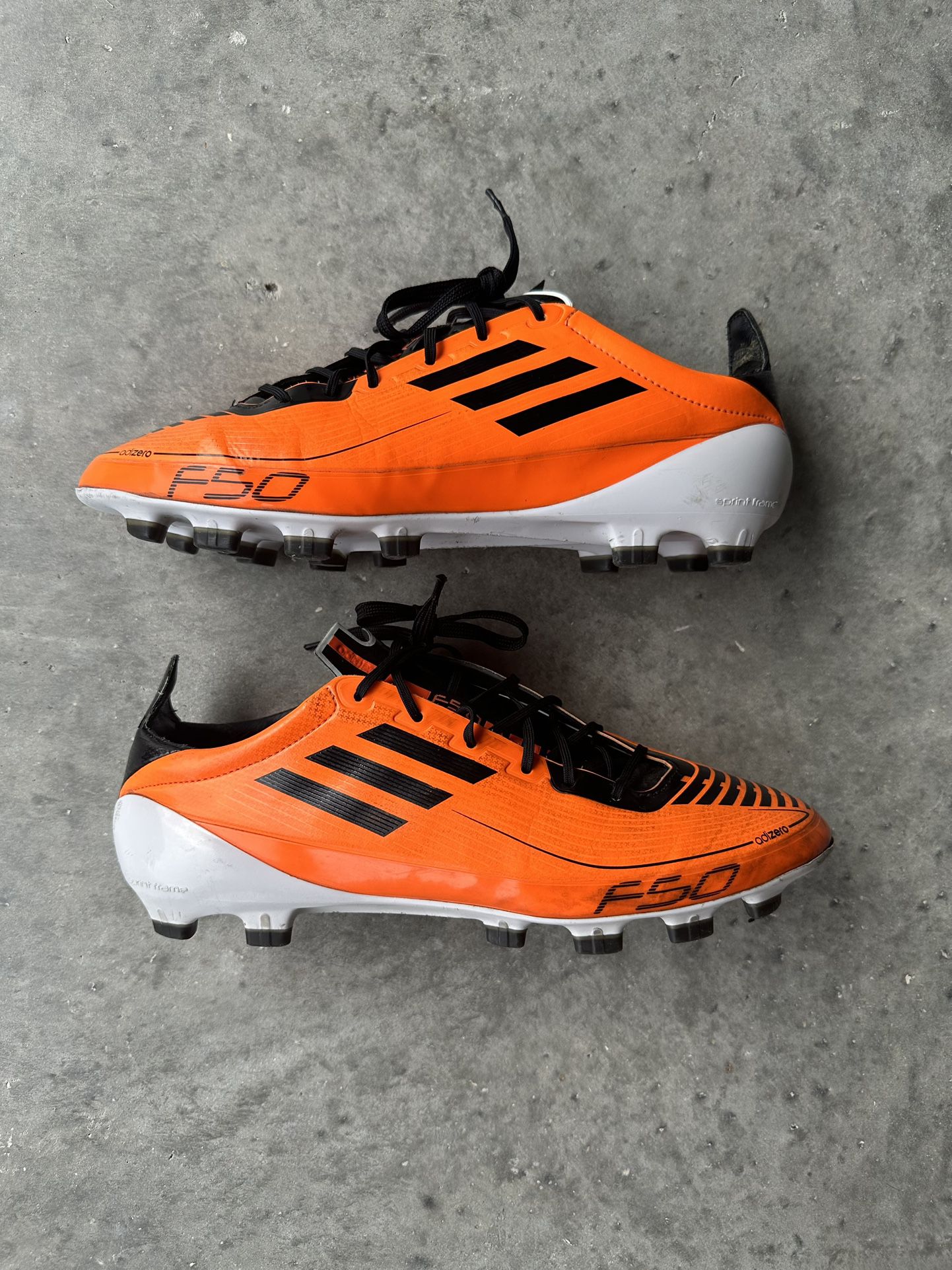ADIDAS f50 ADIZERO FG SIZE 8.5 SOCCER CLEATS for Sale in Port St. Lucie, - OfferUp
