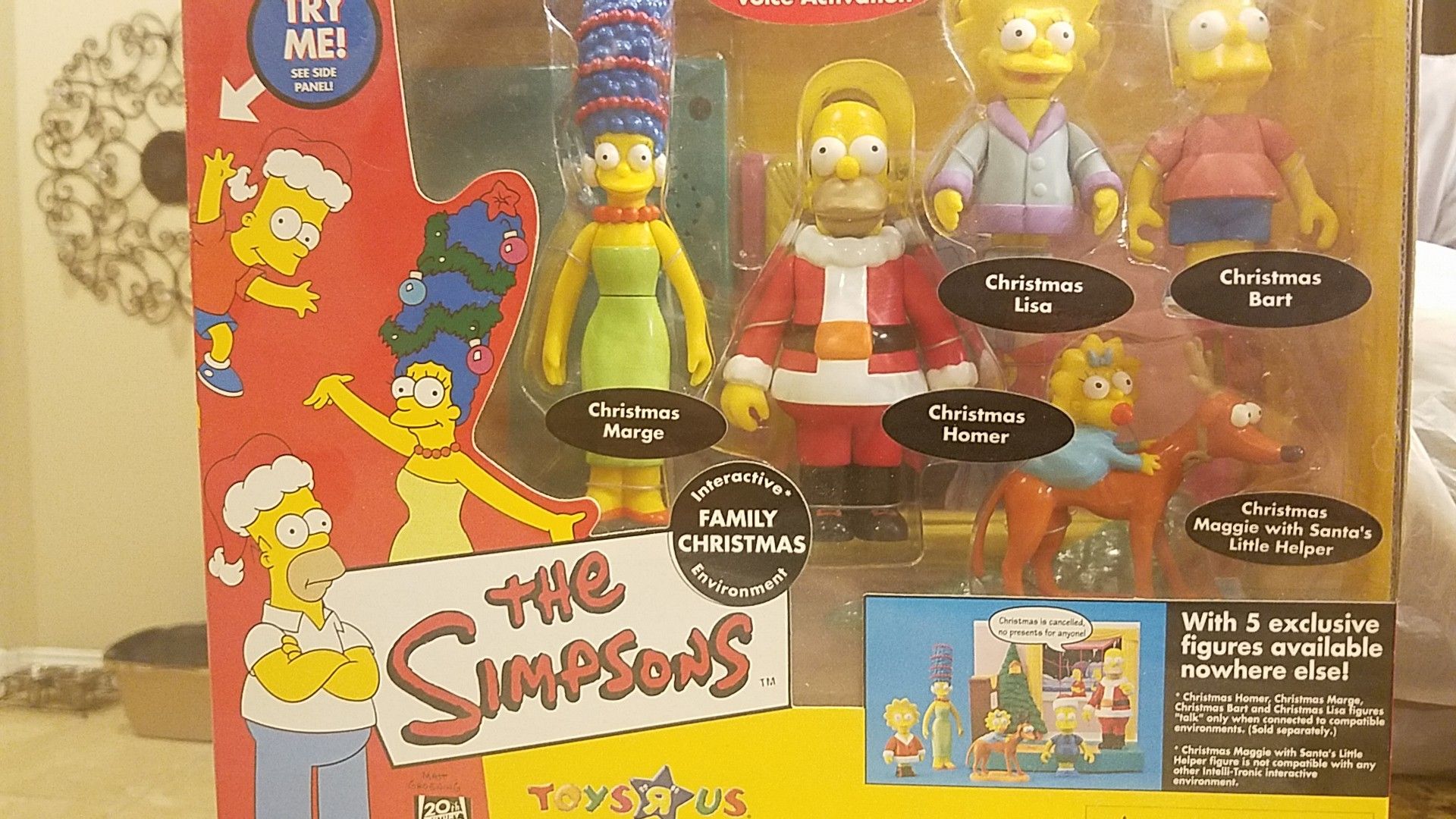 Simpsons family christmas