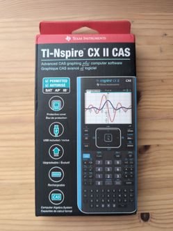 Advanced Graphing Calculator TI-Nspire CX II CAS