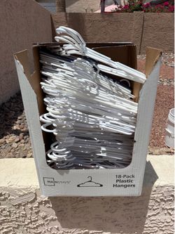 Plastic hangers