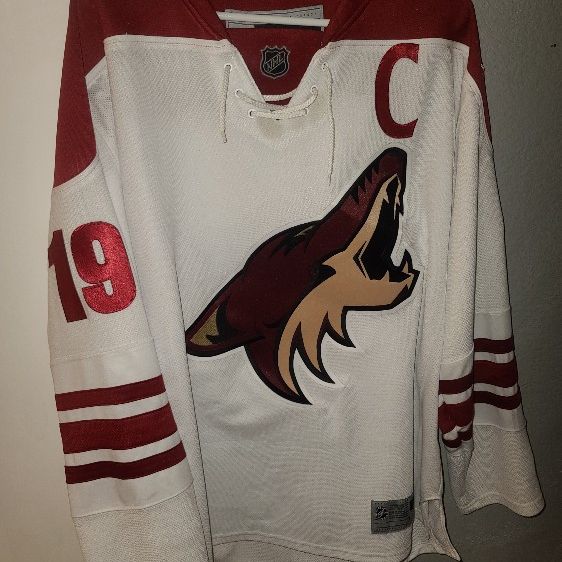 Phoenix Coyotes 2003 Shane Doan Jersey CCM white Adult Medium W Auto Clean  Mic for Sale in Rochester, MI - OfferUp