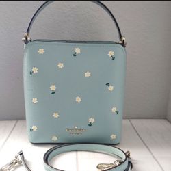 Kate Spade Embroidered Bucket Bag