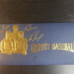 1992 Lime Rock Griffey Baseball - 3 Hologram Card Set with COA - Ken Griffey Jr.