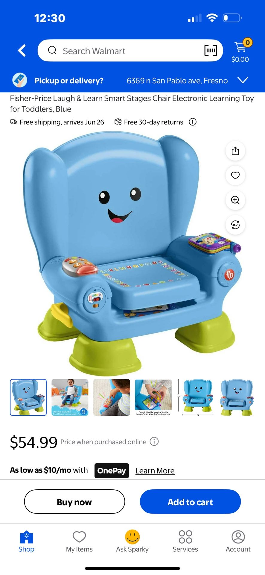Fisher Price Laugh Learn Smart Chair