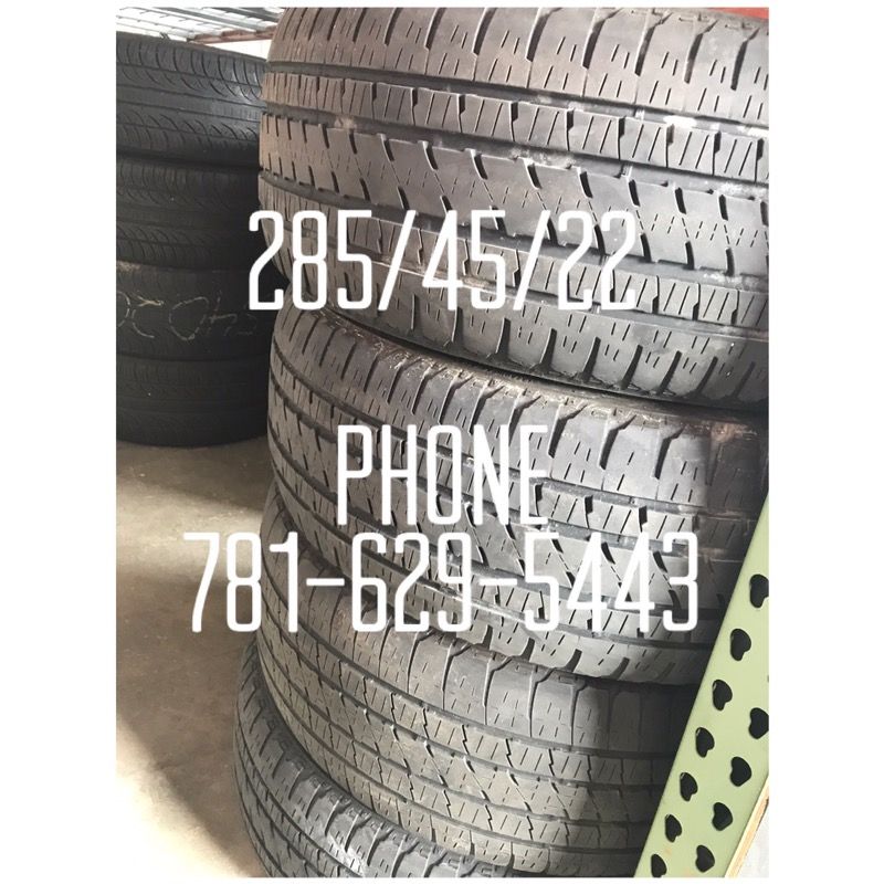 Used Tire For Sale 285/45/22 $300 All Four installed