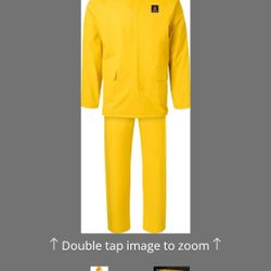 Large Rain Suit Flame Retardant 