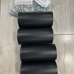 5 Inch Metal Bed Legs Replacement for Electric Adjustable Bed Base Frame Set of 4