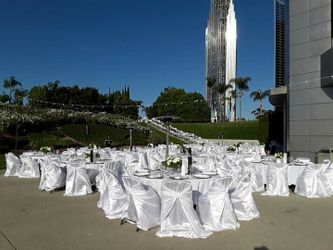 Chairs covers.tables , draping.piñtas