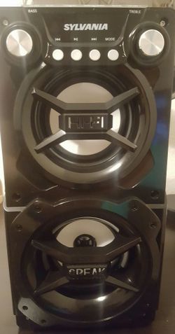 Silvania bluetooth speaker