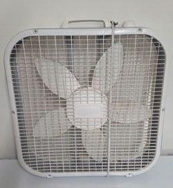 (2) Fans... (1) Lasko White Box (1) Honeywell Black Desktop