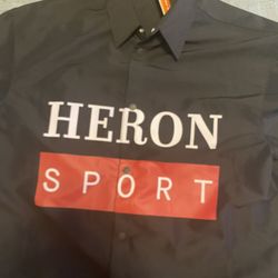 Heron Preston Button Up Shirt Medium 