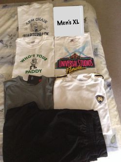 Men's XL Clothing items (New, some still with tags)