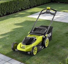 RYOBI 40V HP 20" Push Mower +6ah battery & charger