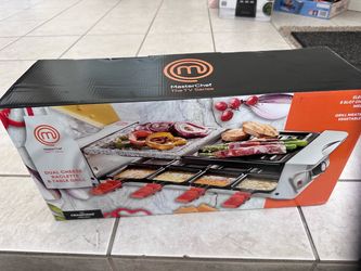 MasterChef 8-Person Raclette & Table Grill – New
