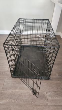 Folding  Small Dog Cage Crate Kennel w/ Slide out tray 24x24x36 inches
