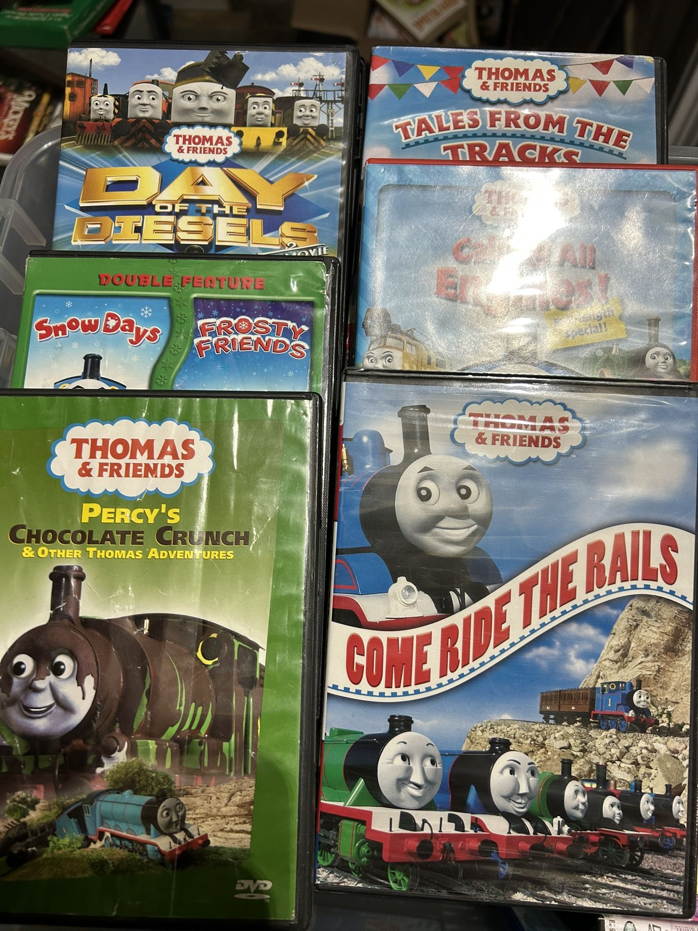 Thomas The Train DVDs