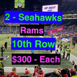 Seahawks Rams Tickets 