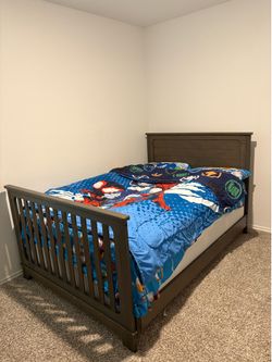 Full-size | Mattress, Boxspring, & Beframe