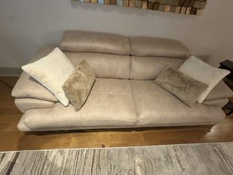 Cream Couch/sofa 
