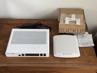 Ruckus PoE Switch + Unleashed WiFi AP – ICX 7150-C12P & R510