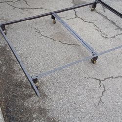Bed Frame Strong On Rollers $35