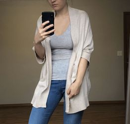 Creme Cardigan