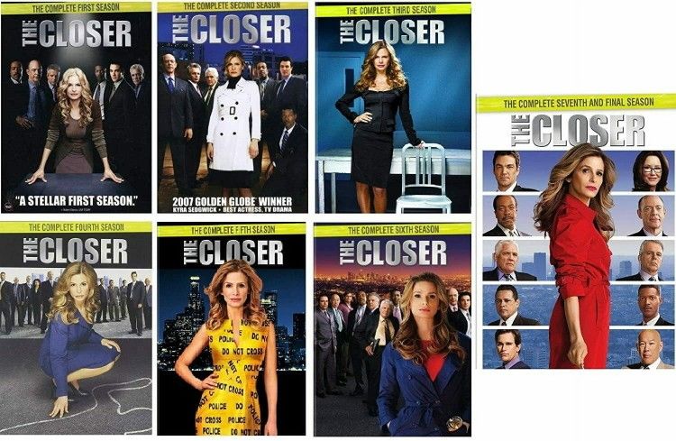 The Closer Complete Series DVD Set New Sealed