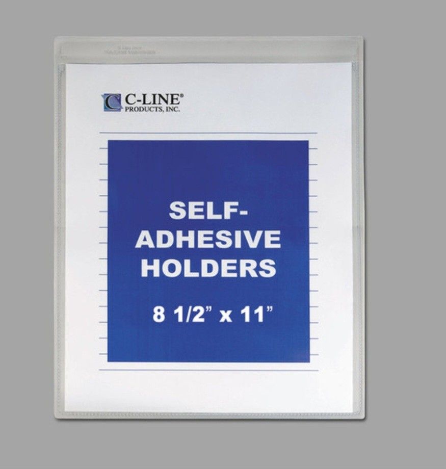 Cline Products Cli-70911 C-line Vinyl Seal Shop Ticket Holder - Letter
