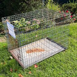 Extra Large Thick Metal Dog Or Animal Crate