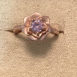 Fashion Jewelry Rose Gold Toned Size 5