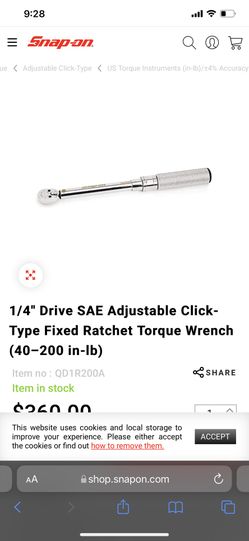 Snap On Torque Wrenches