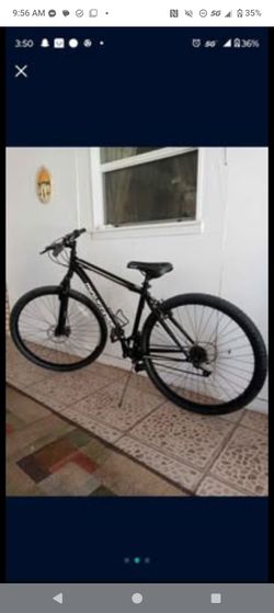 Mongoose switchback mountain bike 8bto 10 speed 27.5 to 19 inch wheels.