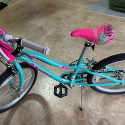 Teal Pink Schwinn Hazel Kids Bike 20 Inch Wheels Bicicleta