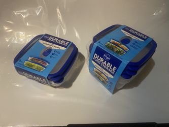 NEW. FOOD STORAGE CONTAINERS-HEAVY DUTY