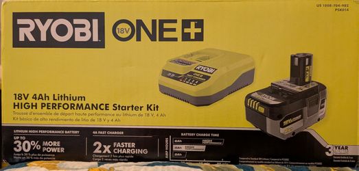 Ryobi 4ah battery kits