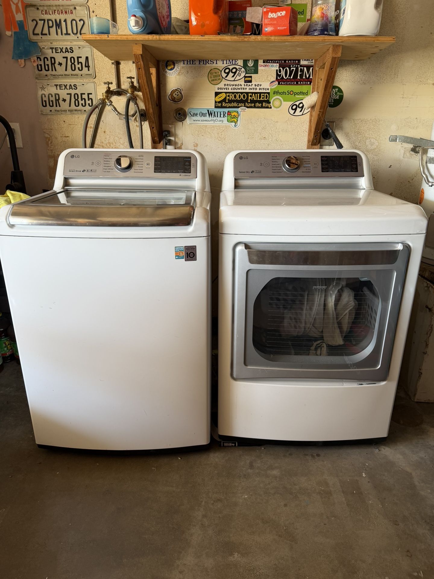 LG Washer & Gas Dryer
