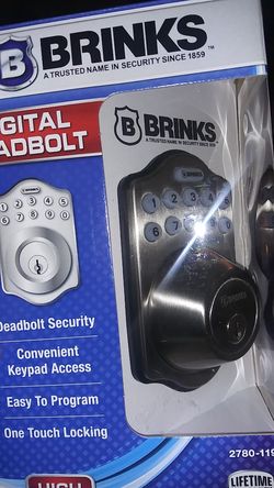 Digital deadbolt