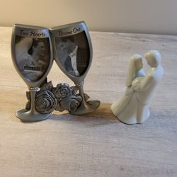 Two Wedding Both are new  .   Size  .6"×  6"    5"×  2"  .