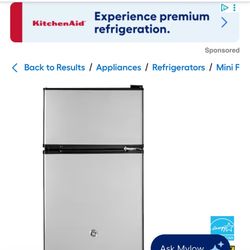 Mini Fridge- WORKS GREAT 