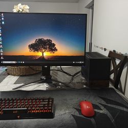 Full High end gaming pc Setup ryzen 7 7800x3d / Rtx 4070 super + 280 hz monitor included and mnk