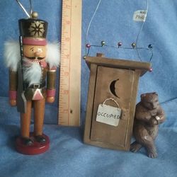 Nutcracker & Bear Ornaments