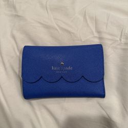 Blue Kate Spade Wallet