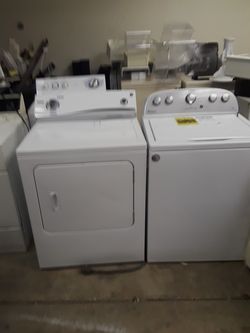 Whirlpool Washer brand new and Kenmore electric dryer used