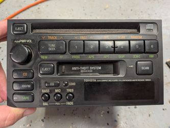 1994 Toyota Supra CD player tape player head unit