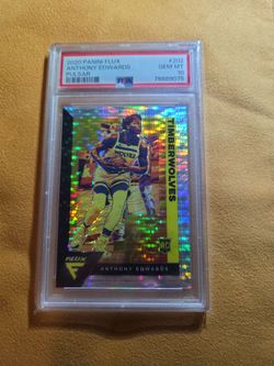2020 Panini Flux Anthony Edwards #202 (Pulsar Parallel)