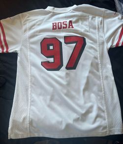 Like new men’s Bosa 49er jersey