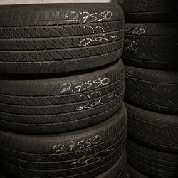 Set of 275/50/22 Bridgestone