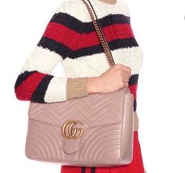 Gucci GG Large Marmont Matelassé Shoulder Bag