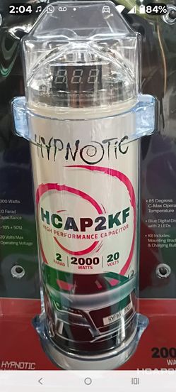 💥 2000 Capacitor 2 Farad's 💪🏻🎶